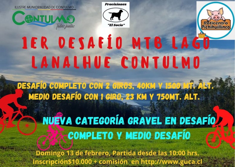 1er Desafío Mtb Lago Lanalhue Contulmo
