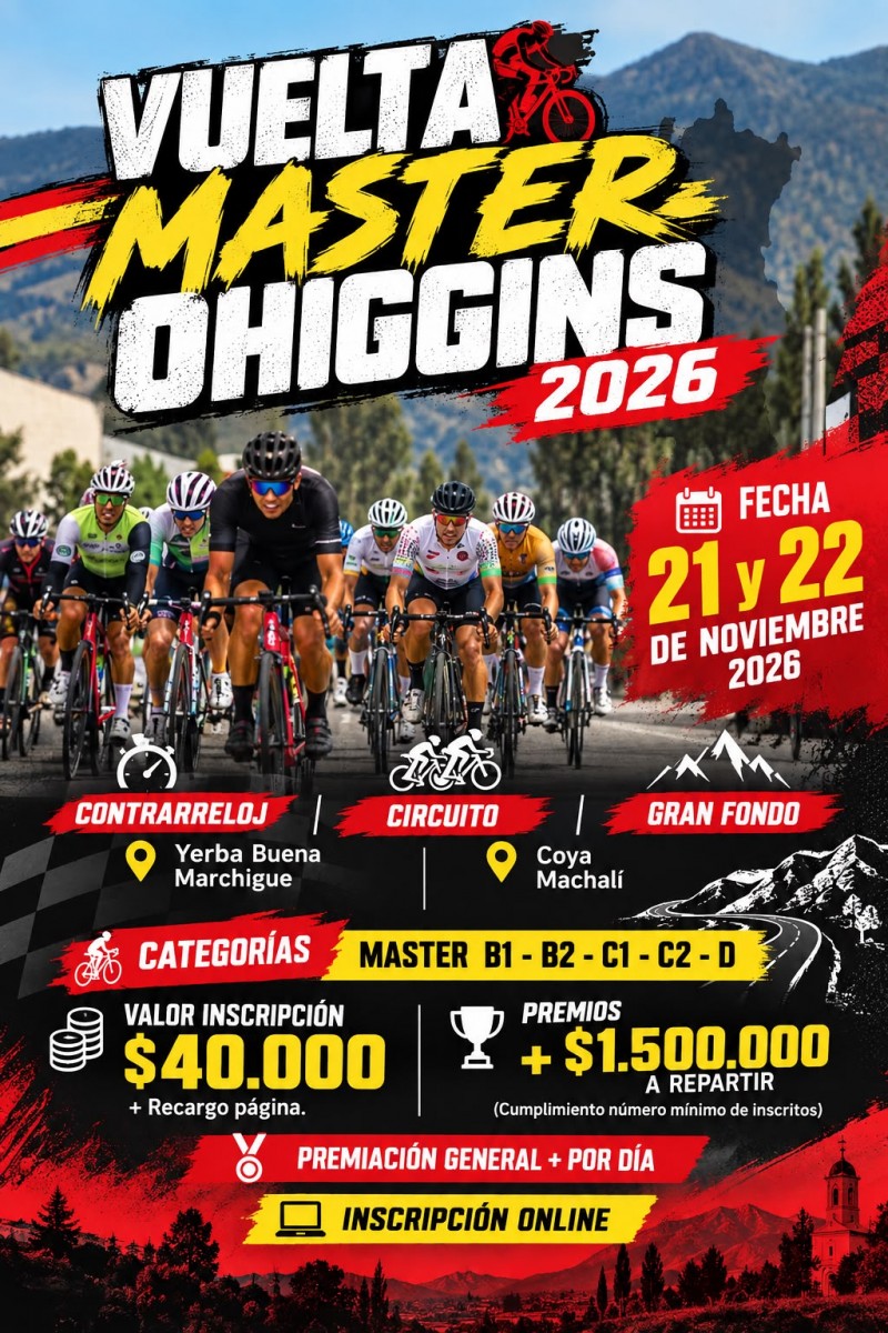Vuelta Master O'Higgins 2026