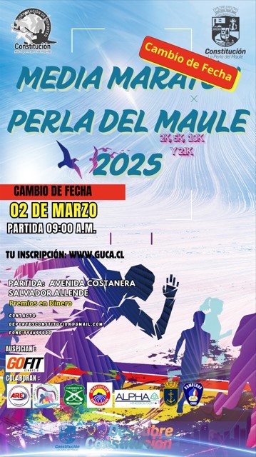 Media Maraton La Perla del Maule 2025