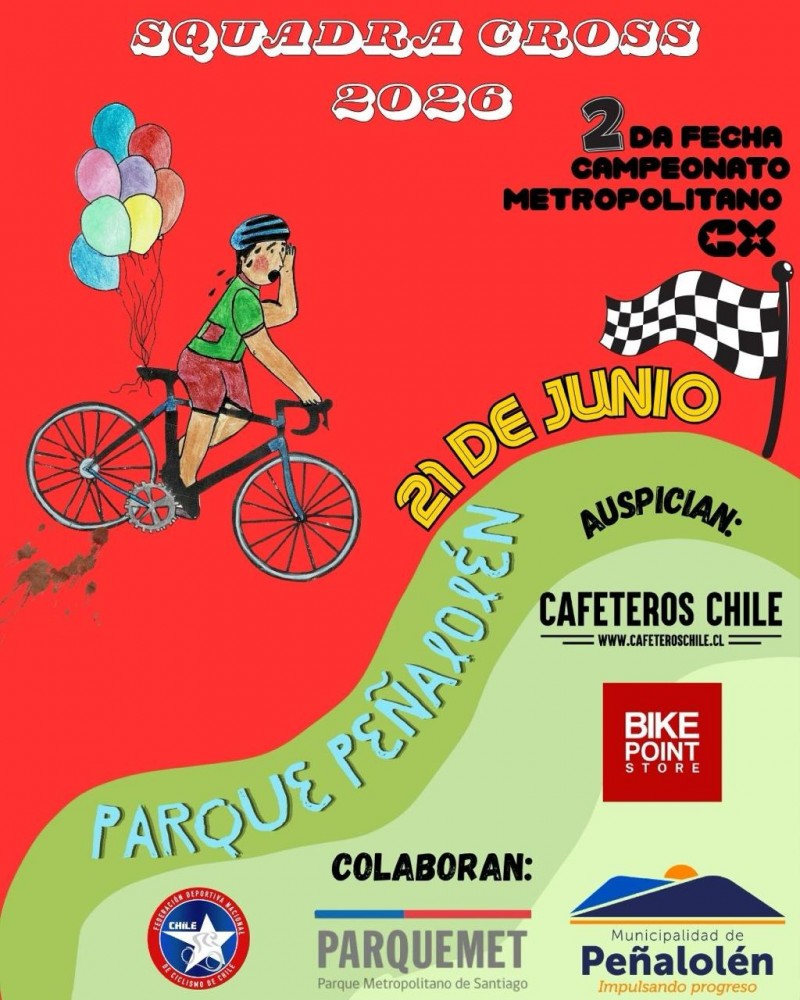 Squadra Cross 2026  2&deg; fecha Campenato Metropolitano de Cicloross