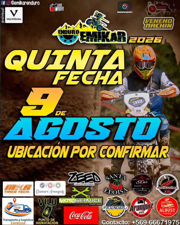 Campeonato Enduro Emikar - Quinta Fecha