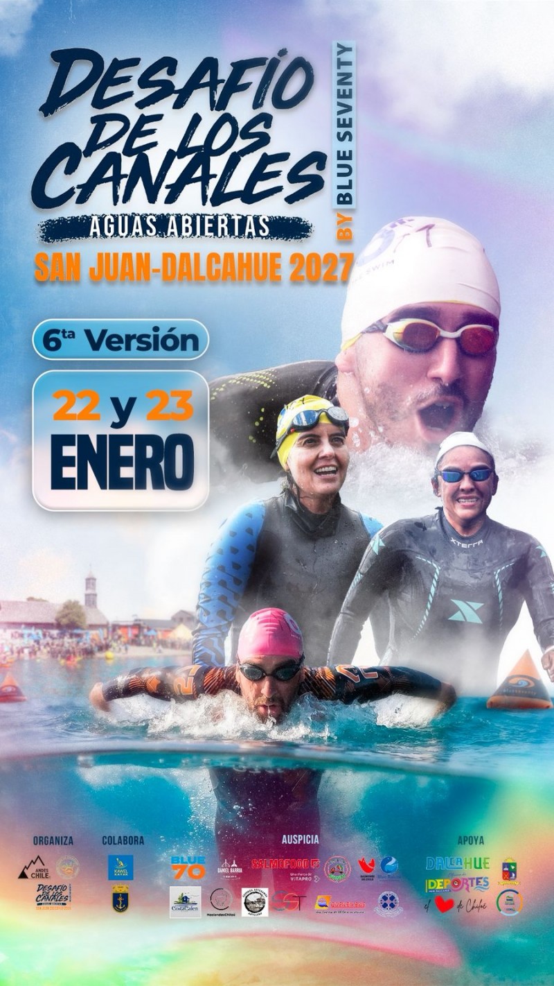 Desaf&iacute;o de los Canales Aguas Abiertas - San Juan - Dalcahue 2027