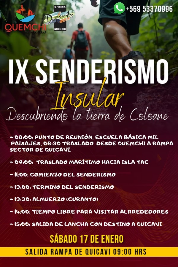 IX SENDERISMO INSULAR TAC "DESCUBRIENDO LA TIERRA DE COLOANE"