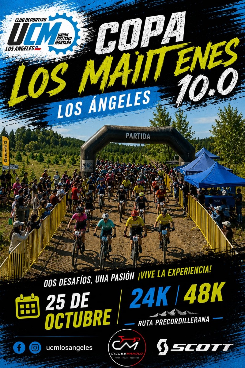 10&deg; Desaf&iacute;o XCM Los Maitenes 2026