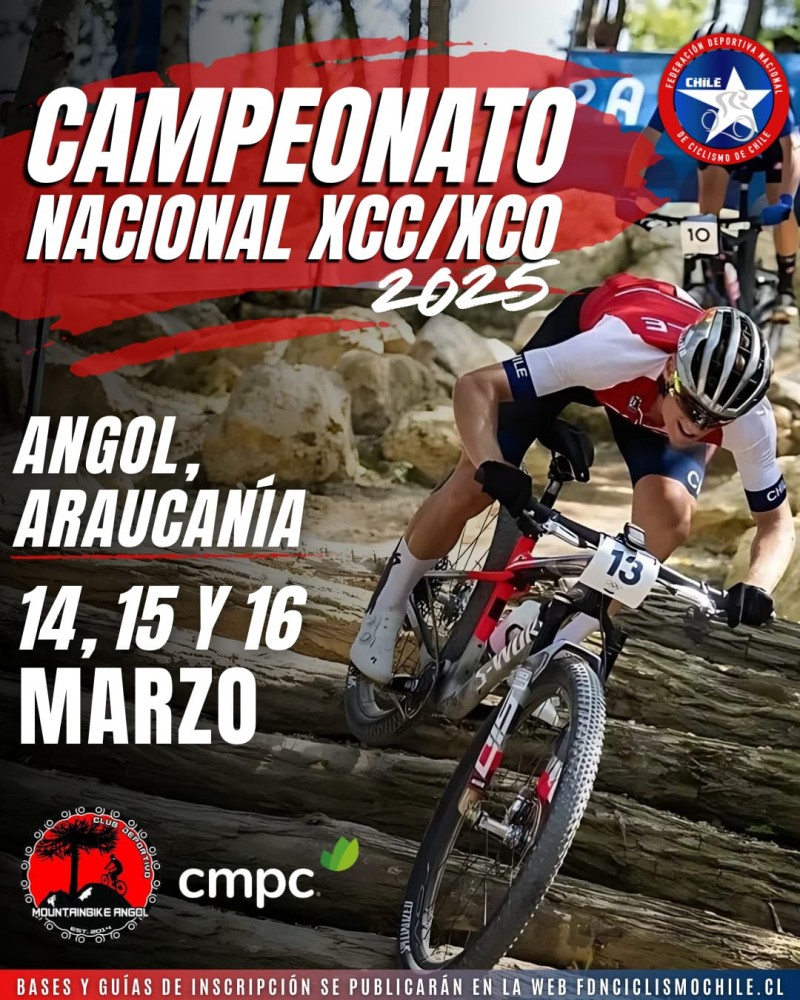 Campeonato Nacional de Ciclismo XCO - XCC 2025