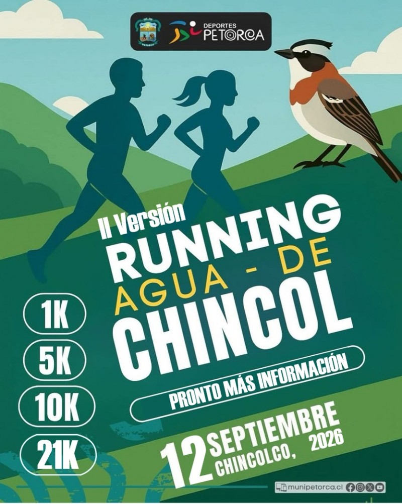 Running Agua de Chincol 2026