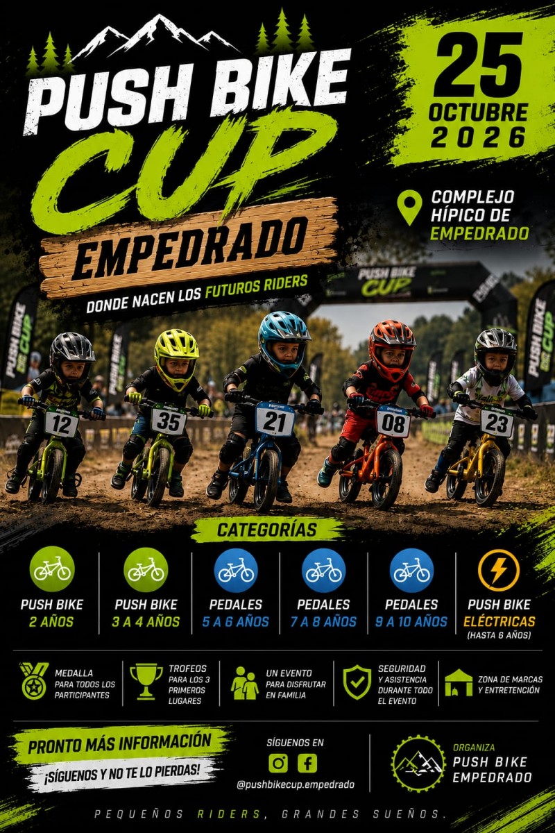 PUSH BIKE CUP EMPEDRADO 2026