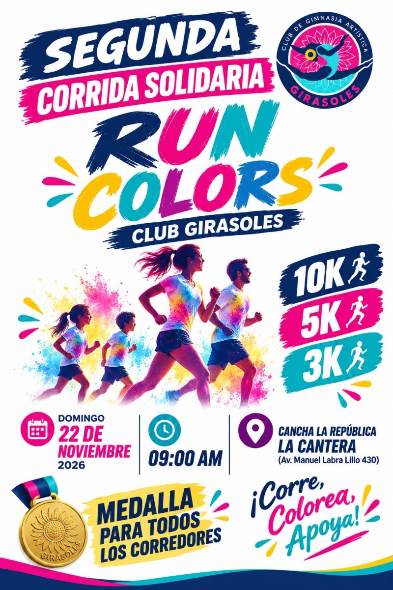 Segunda Corrida Solidaria Club Girasoles