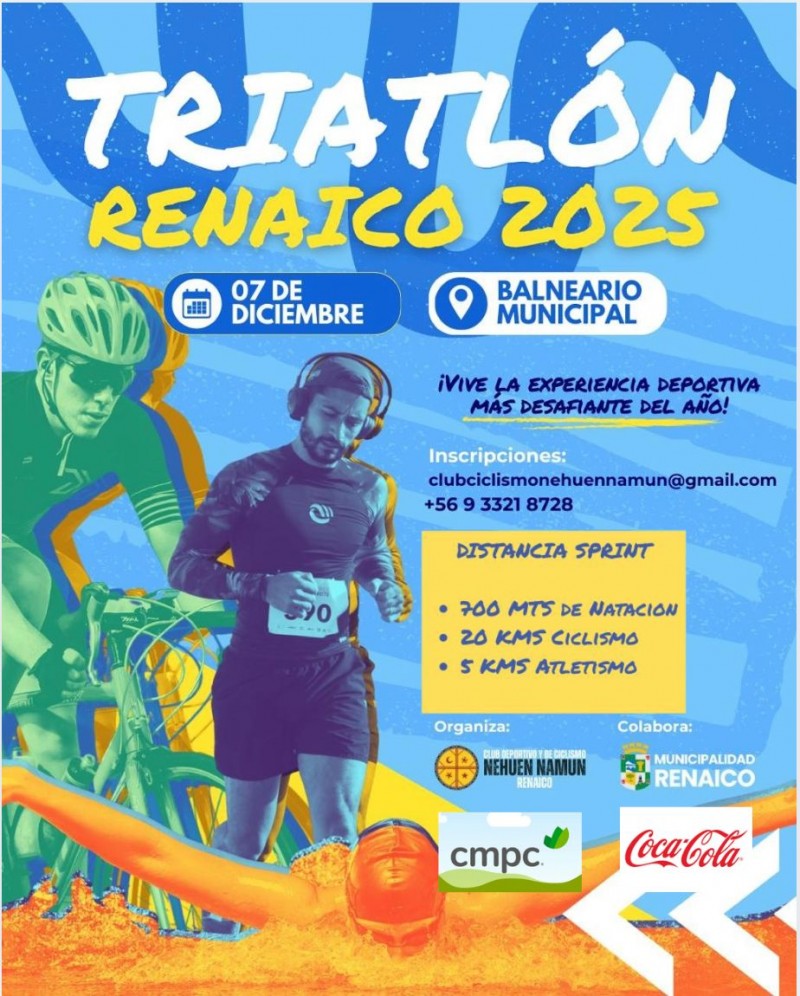 Triatlón Renaico 2025