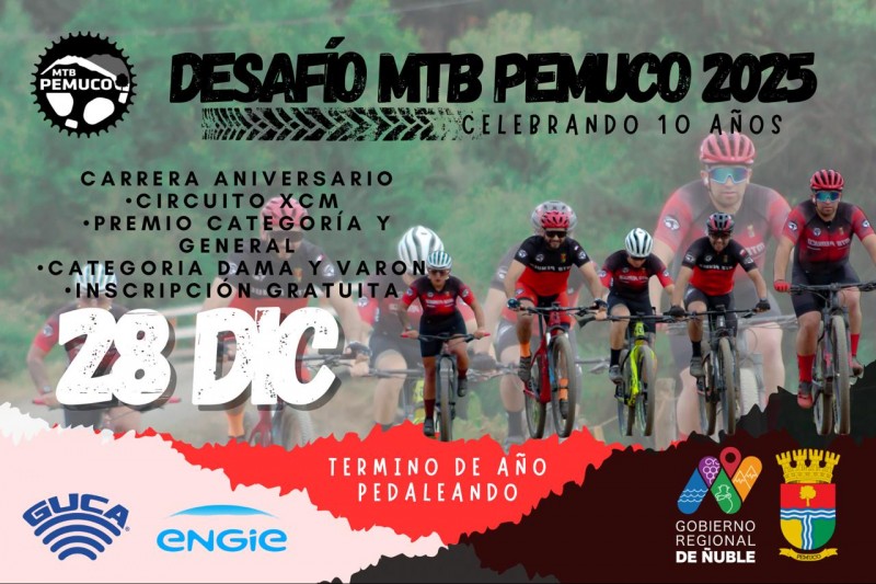10° DESAFÍO MTB PEMUCO 2025