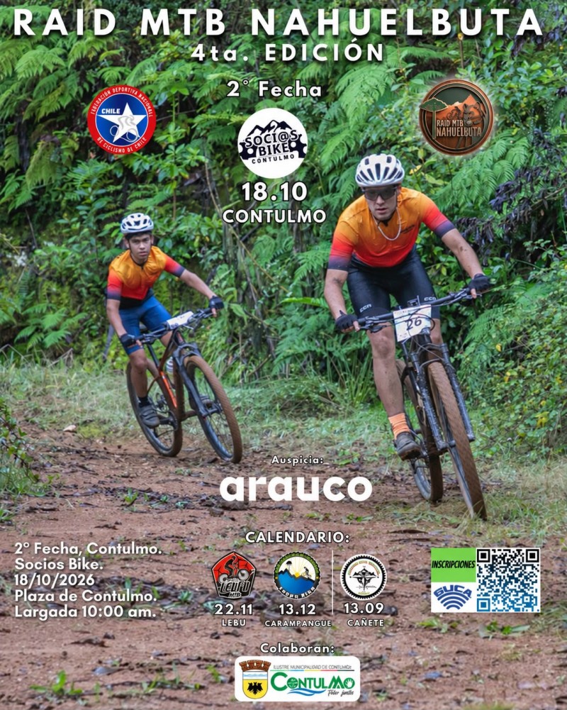 Raid MTB Nahuelbuta 4ta edici&oacute;n - Contulmo