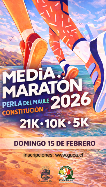 Media Maraton La Perla del Maule 2026