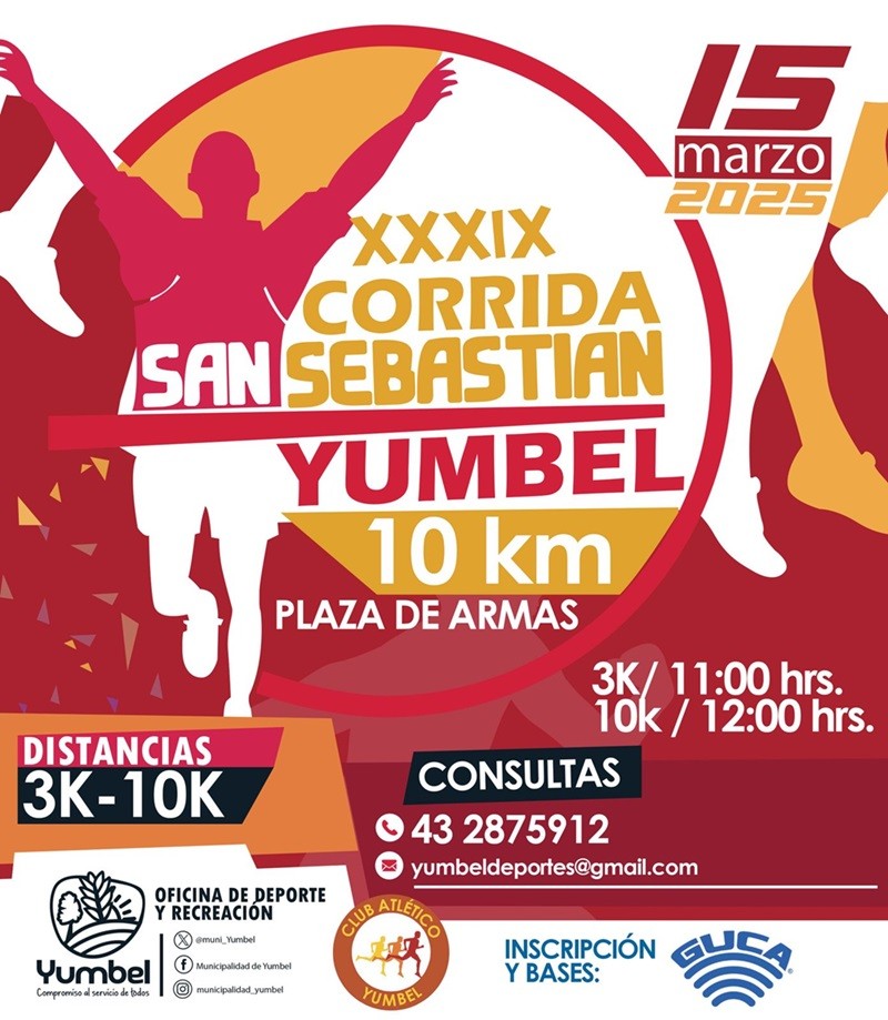 Corrida San Sebastian Yumbel 2025