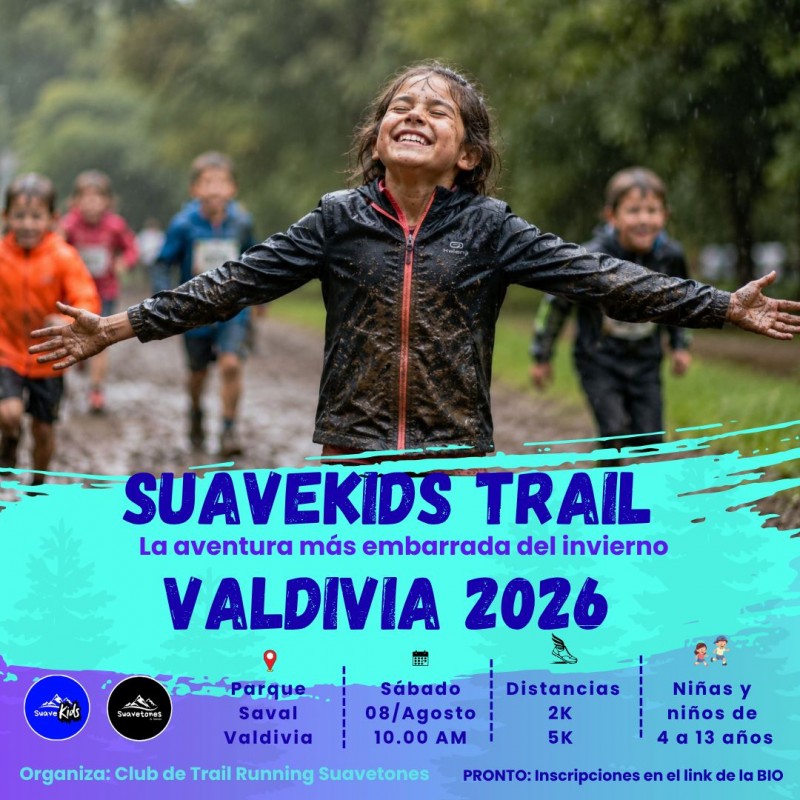SUAVEKIDS TRAIL RUN VALDIVIA 2026 &ndash; PRIMERA EDICI&Oacute;N