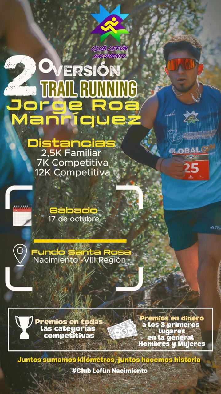 2da Versi&oacute;n Trail Running Jorge Roa Manriquez