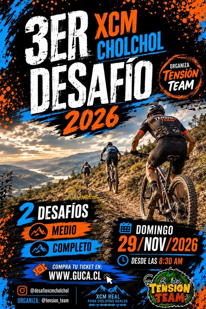 3ER DESAFIO XCM CHOLCHOL 2026