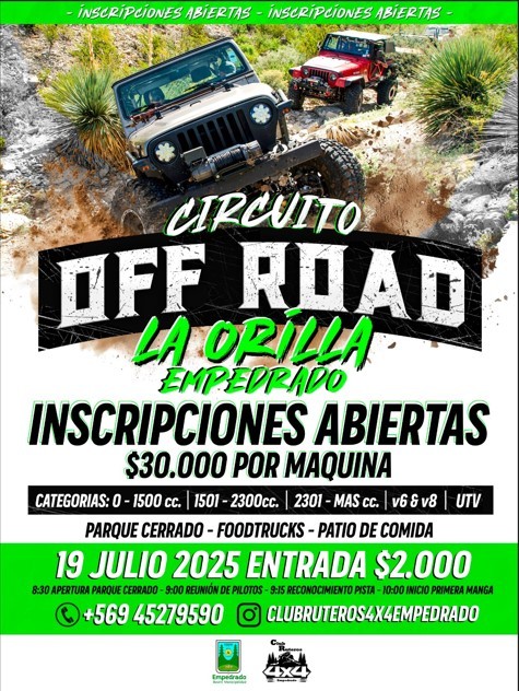 Circuito Off Road La Orilla Club Ruteros 4x4 Empedrado
