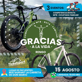COMPETENCIA CICLISTICA “GRACIAS A LA VIDA” RENGO 2021