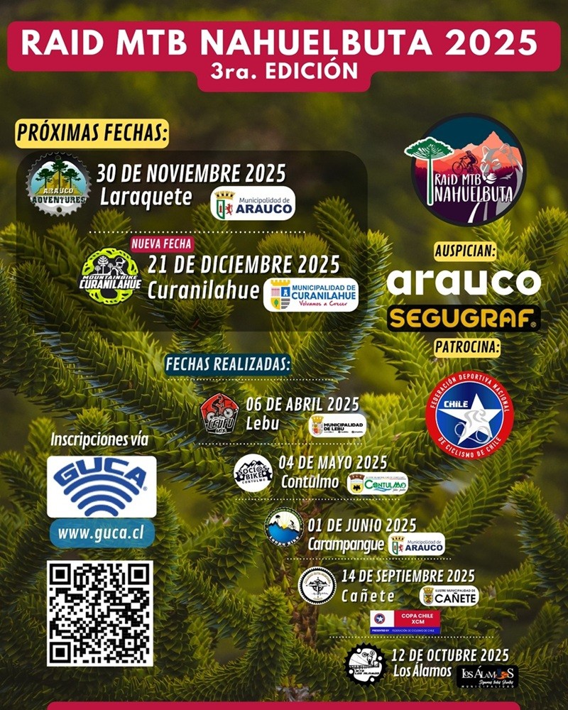 Raid Nahuelbuta 2025 - 6° Fecha Laraquete