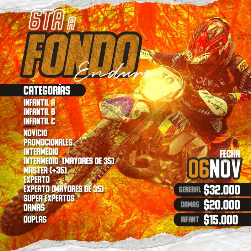 Campeonato Enduro Sexta a Fondo