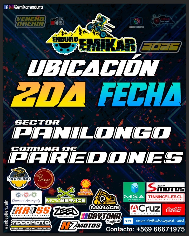 Campeonato Enduro Emikar 2025 - Fecha 2