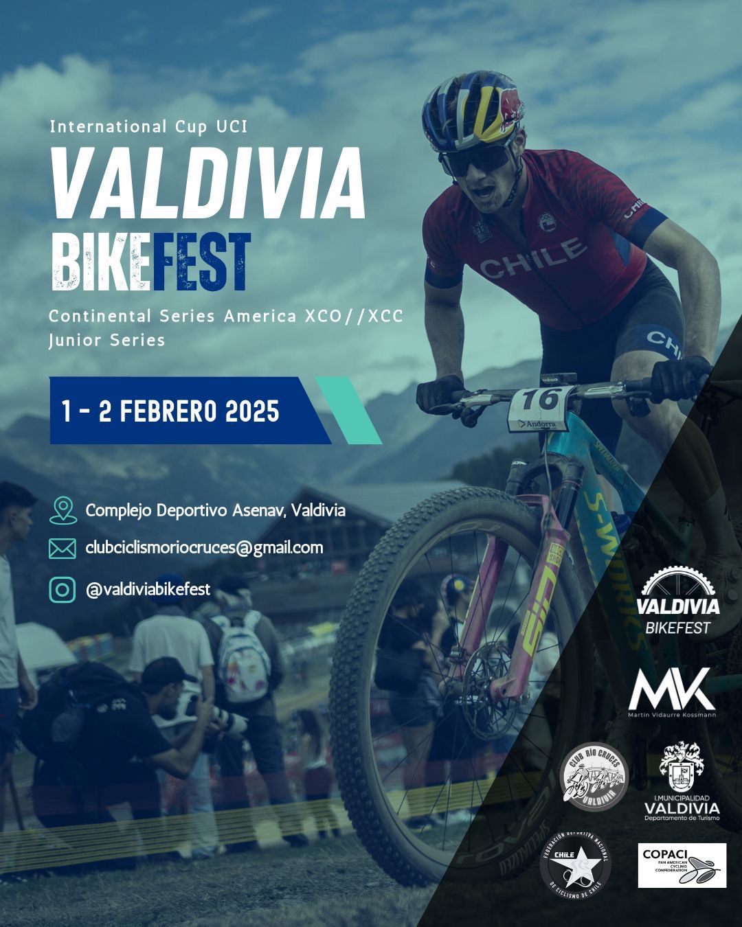 COPA INTERNACIONAL UCI VALDIVIA BIKE FEST 2025